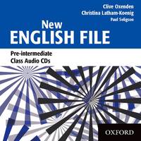 NEW ENGLISH FILE PRE-INTERMEDIATE: CLASS AUDIO CDS (3)