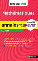 Annales ABC du BREVET 2015 Maths 3e