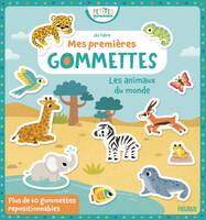 Petites pousses - mes premières gommettes Mes premières gommettes - Les animaux du monde