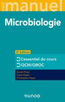 Mini Manuel - Microbiologie - 3e éd, Cours et QCM/QROC