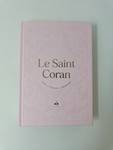 Saint Coran - Arabe franCais phonEtique - cartonnE - Grand Format (17 x 24) - Rose clair  - arc en c