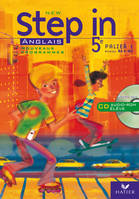 New Step In Anglais 5e - Livre de l'élève + CD audio-rom, éd. 2007