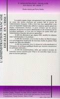 L'administration française est-elle en crise?, actes, 7-8 février 1991, [Paris]