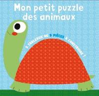 Mon petit puzzle des animaux - 5 tableaux de 9 pièces à construire !