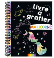 Mini livre à gratter - Ma Licorne