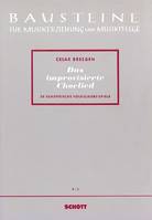 Das improvisierte Chorlied, 20 europäische Volksliedbeispiele. Mixed Choir (SATB) and some Instruments. Partition vocale/chorale et instrumentale.