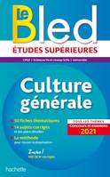 Bled Culture générale, examens et concours 2021, Cpge, sciences-po et réseau scpo, université