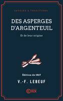 Des asperges d'Argenteuil et de leur origine