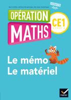 Opération Maths CE1 Éd.2017 - Matériel et Mémo