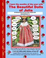 Livre N°5 I learn the months of the year with the Beautiful Dolls of Julia, I learn the months of the year