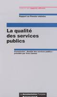 LA QUALITE  DES SERVICES PUBLICS