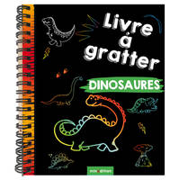 Mini livre à gratter - Dinosaures