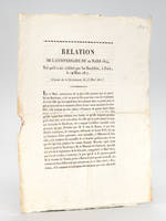 Relation de l'Anniversaire du 12 Mars 1814, tel qu'il a été célébré par les Bordelais, à Paris, le 12 Mars 1817 (Extrait de la Quotidienne du 15 mars 1817)