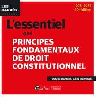 L'essentiel des principes fondamentaux de droit constitutionnel