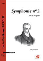 Symphonie n° 2 en ré majeur (conducteur A3), partition pour orchestre