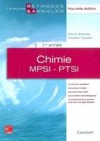 Chimie, 1re année MPSI, PTSI