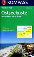 Ostseeküste von Wismar bis Usedom 739 GPS wp komp.3-Set