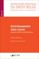 Enrichissement sans cause, Aspects civils et patrimoniaux