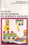 Manuel de recherche en sceinces sociales