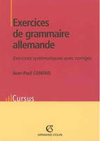 Exercices de grammaire allemande, Exercices systématiques avec corrigés