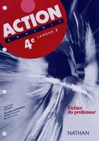 ACTION 4E LV2 PROFESSEUR 1998