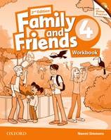 Family & Friends 2E: 4 Workbook & Online Practice Pack