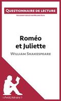 Roméo et Juliette de Shakespeare (Questionnaire de lecture), Questionnaire de lecture