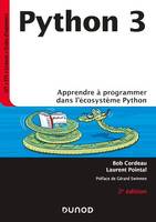 Python 3 - 2e éd., Apprendre à programmer dans l'écosystème Python