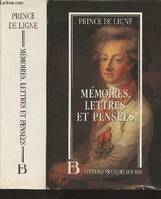 Mémoires, lettres et pensées