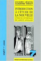 Introduction à l'étude la nouvelle littérature contemporaine de langue anglaise