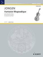 Fantaisie Rhapsodique, op. 74. cello and piano.