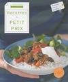 Recettes à petits prix