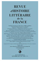 Revue d'Histoire littéraire de la France, Formations d'écrivains au XIXe siècle. Écoles, sociabilités, autodidaxies