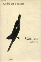 Carnets 1952-1956.