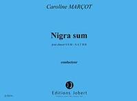 Nigra sum, Pour choeur ssm-satbb