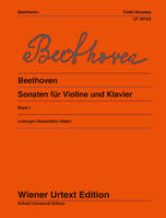 Violin Sonatas I, Edited after sources by Ulrich Leisinger. op. 12, op. 23, op. 24. violin and piano.