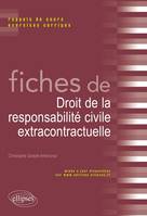 Fiches de Droit de la responsabilité civile extracontractuelle. Rappels de cours et exercices corrigés, rappels de cours et exercices corrigés