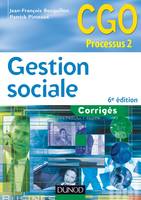 Gestion sociale - 6e édition - Corrigés, Corrigés