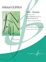 Valse-fantaisie, Original pour orchestre