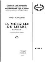 Muraille De Lierre, Violoncelle Et Piano - Collection Rougeron