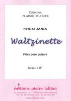 Waltzinette, Pièce pour guitare