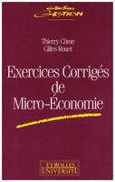 Exercices Corriges De Microaeconomie