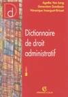 Dictionnaire de droit administratif