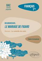 Français, Première. L'œuvre et son parcours : Beaumarchais, Le mariage de Figaro, parcours 