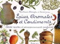 Épices, aromates et condiments - petites recettes d'assaisonnements parfumés, petites recettes d'assaisonnements parfumés