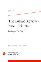The Balzac Review / Revue Balzac, Le corps / The Body