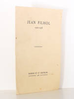 Jean Filhol [ L'oeuvre scientifique de Jean Filhol - cours professé au Collège de France, le 24 janvier 1938 ]