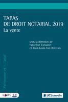 Tapas de droit notarial 2019, La vente