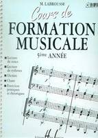 Cours de formation musicale Vol.5, Formation musicale