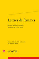 Lettres de femmes, Textes inédits et oubliés du xvie au xviiie siècle